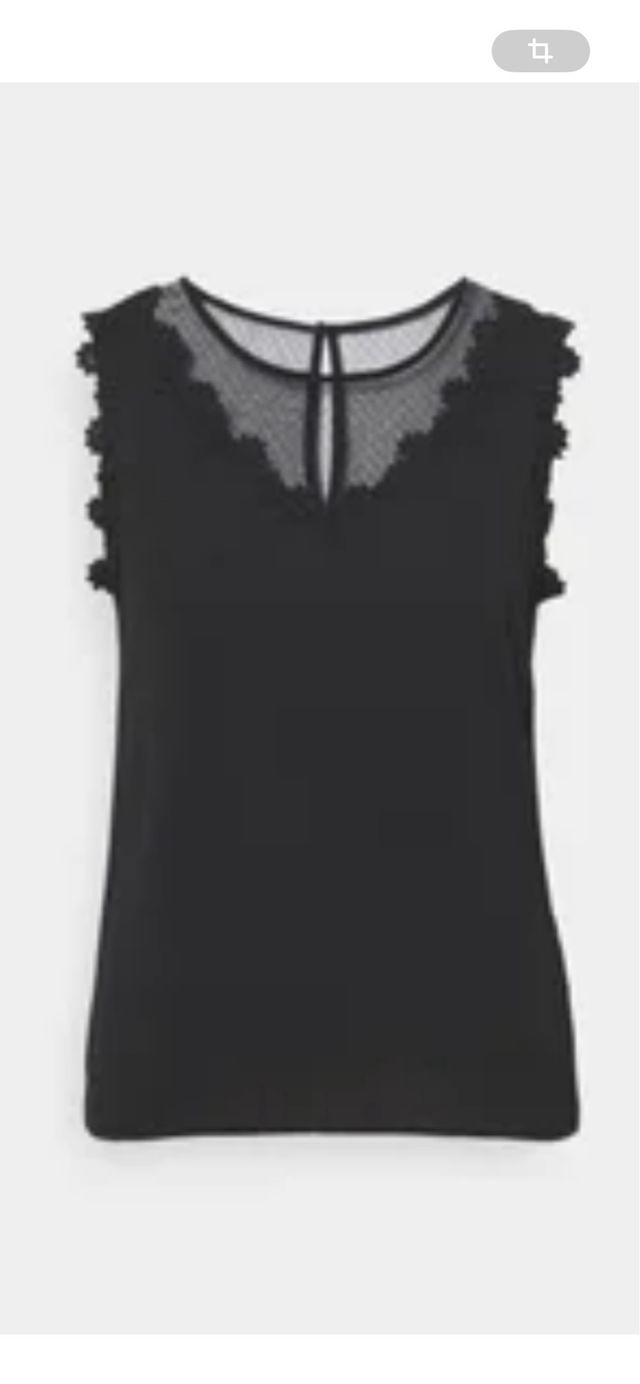 Camiseta Naf Naf negro