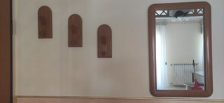 Mobile ingresso in legno completo