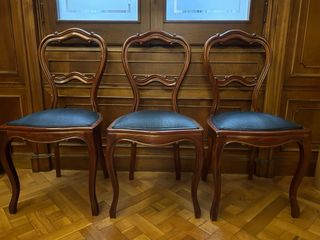 3 Sillas isabelinas
