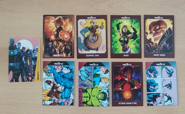 Marvel Cards - Panini 2024 Marvelbattles
