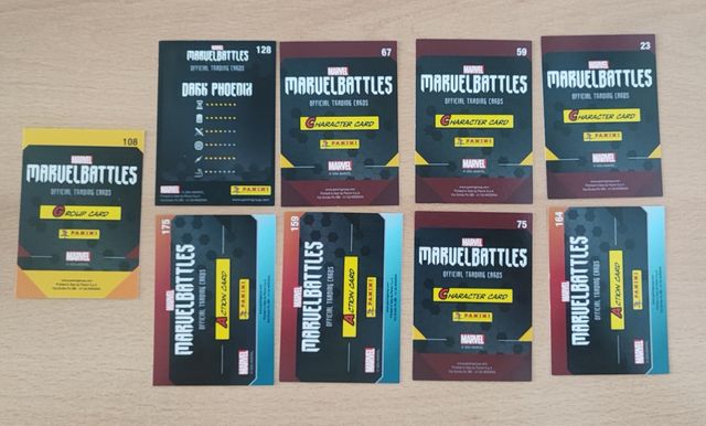 Marvel Cards - Panini 2024 Marvelbattles