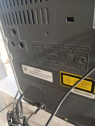 Minicadena música aiwa