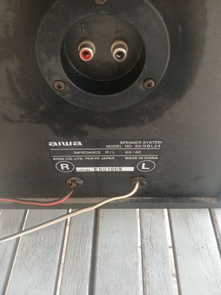 Minicadena música aiwa