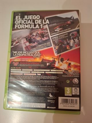 Xbox360. 1 juego F1