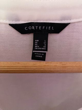 Blusa manga larga CORTEFIEL talla L