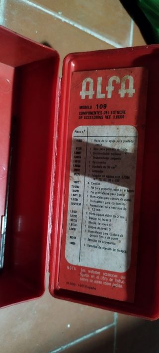 Latas con accesorios alfa