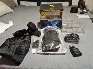 Cámara acción deportiva estilo gopro