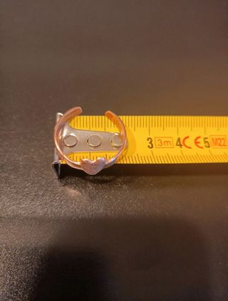 Braccialetto+anello rame