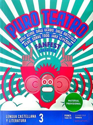 Puro teatro. Lengua. 3°Primaria.