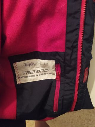 chaqueta niña waterproof y transpirable tribord