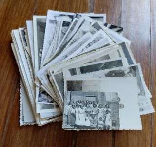 Lote 80 fotografías antiguas costumbristas