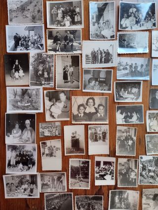 Lote 80 fotografías antiguas costumbristas