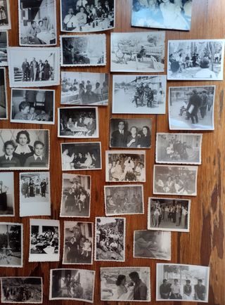 Lote 80 fotografías antiguas costumbristas