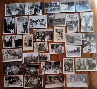 Lote 80 fotografías antiguas costumbristas