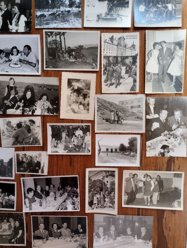 *Lote 80 fotografías antiguas costumbristas