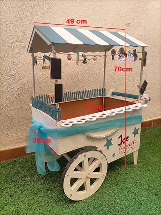 CARRITO DE CHUCHES ó HELADOS. COMUNION