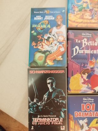 Colección 20 VHS infantil Disney Pokémon