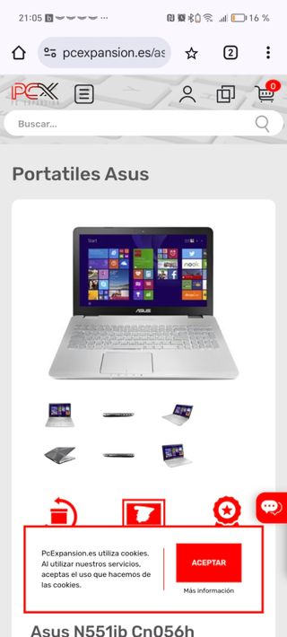 Portátil ASUS i7 / 8gb RAM/ 1TB