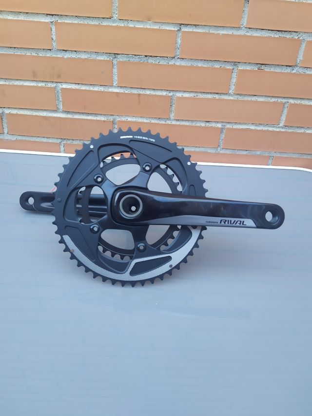 11v SRAM RIVAL 50/34T GXP 172,5mm Bielas NUEVAS.