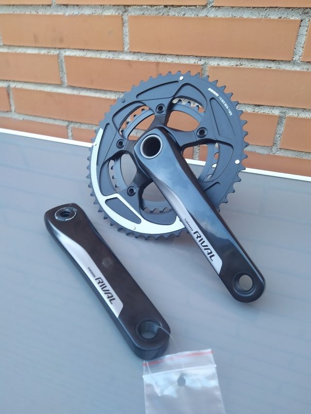 11v SRAM RIVAL 50/34T GXP 172,5mm Bielas NUEVAS.