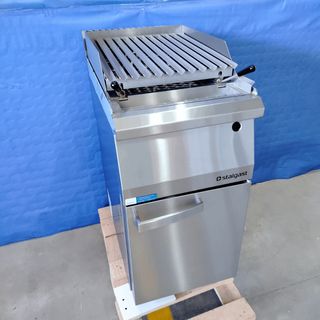 ⌚TE⍏ Barbacoa industrial acero con mueble