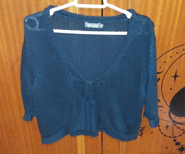 Chaqueta de punto corta