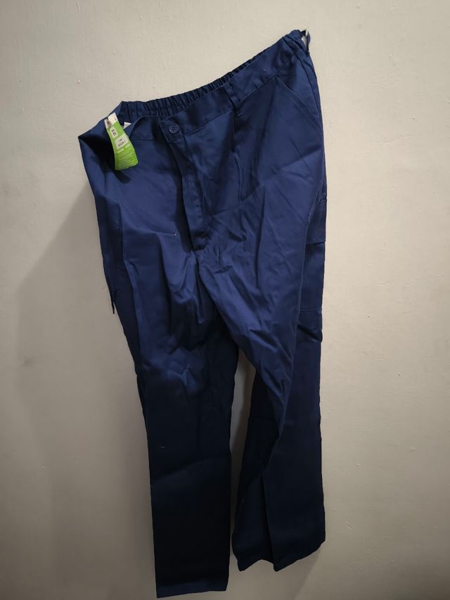 Pantalones azul trabajo