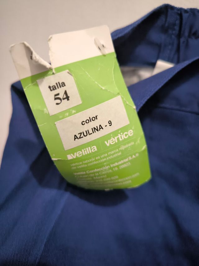 Pantalones azul trabajo