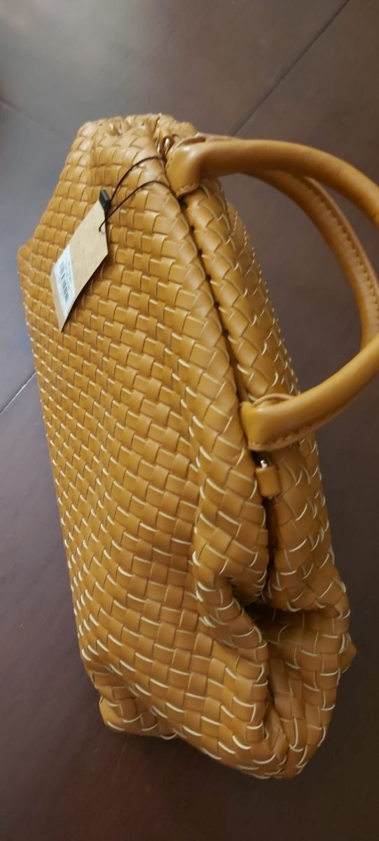 Bolso El Corte Inglés color cuero