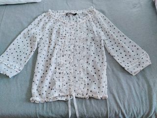 Blusa de encaje