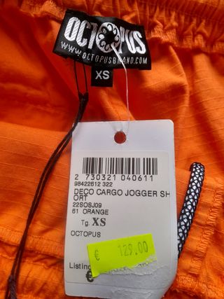 Pantaloncini uomo cargo jogger Octopus