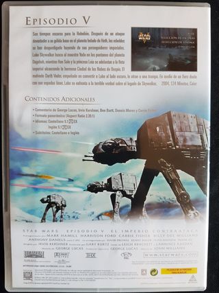 Caja de Metal  Star Wars - Trilogía Original DVD