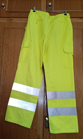 Lote 2 pantalones trabajo reflectantes