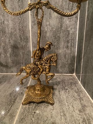 Candelabros bronce