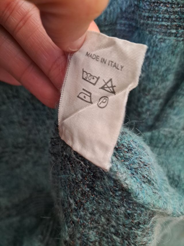 Maglione vintage donna in mohair e lana
