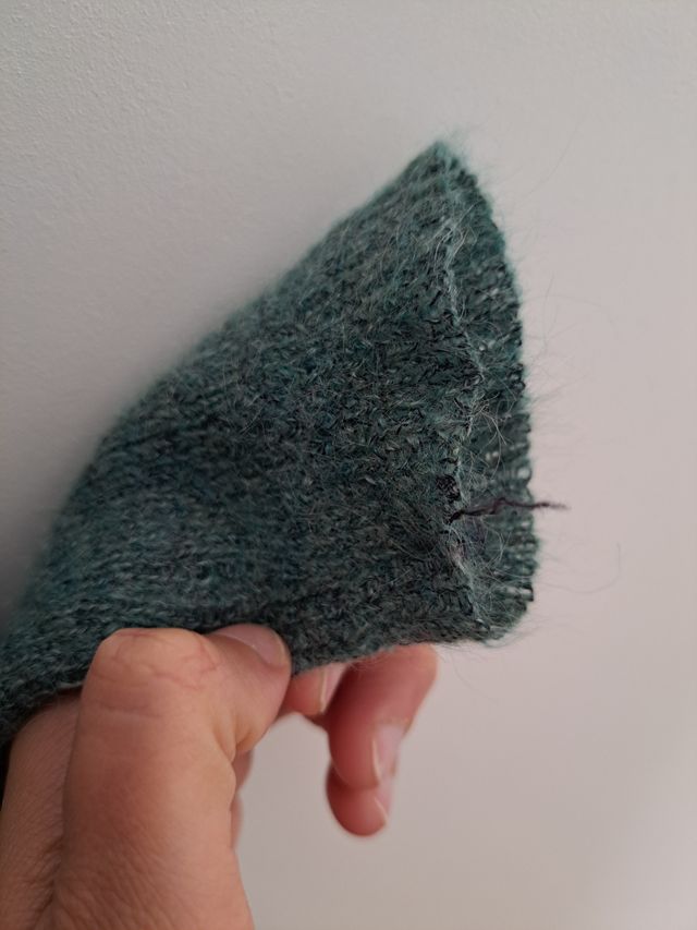 Maglione vintage donna in mohair e lana