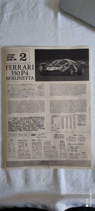 Fujimi Ferrari 330 P4 Berlinetta