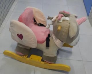 Balancín unicornio bebe hazme oferta