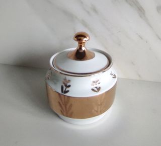 Azucarero de porcelana