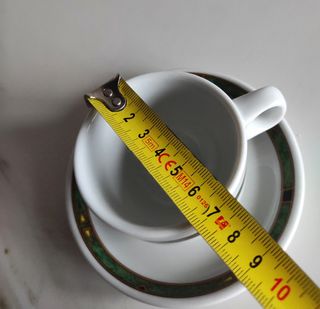 6 Tazas para café solo o cortado