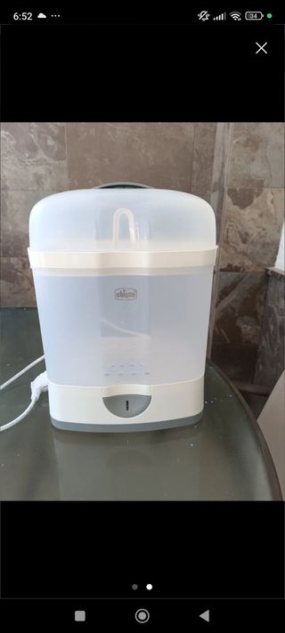 Esterilizador de biberones eléctrico