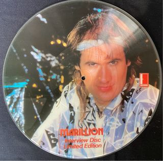 Marilllion vinile Picture Disc Interview lp