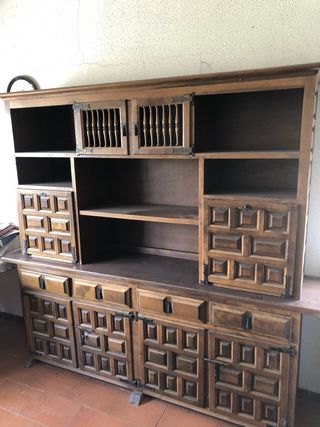 Conjunto muebles castellanos comedor