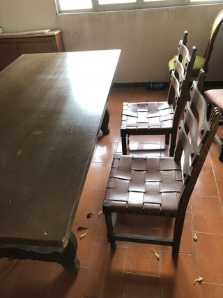 Conjunto muebles castellanos comedor