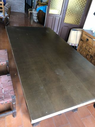 Conjunto muebles castellanos comedor