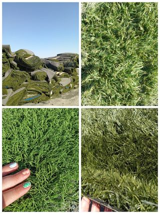 🏠 Césped artificial reciclado🏠