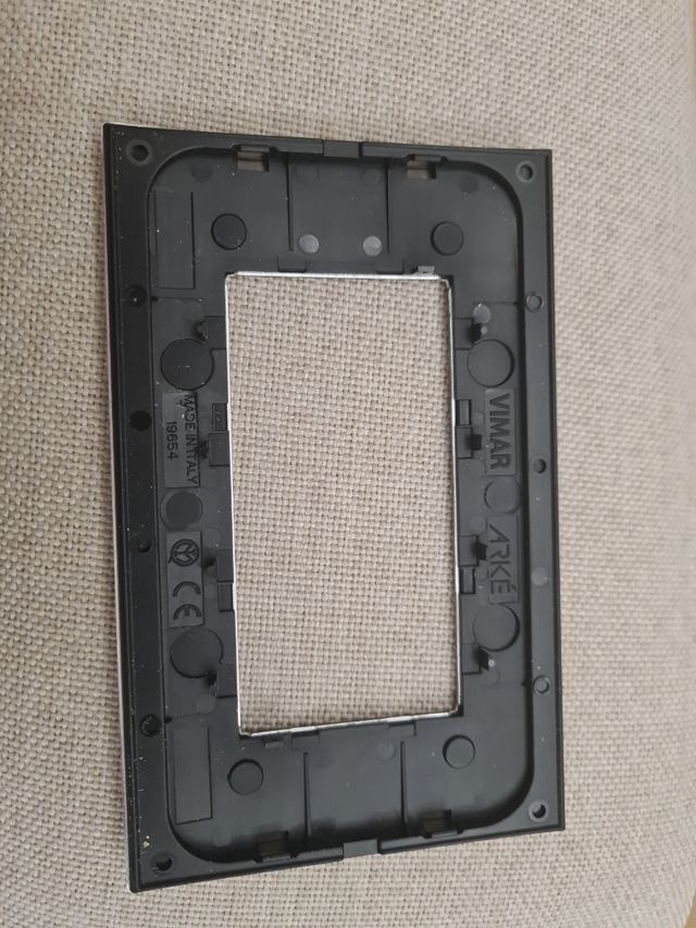 Placca Vimar alluminio arkè 19654.15