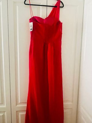 Vestido fuesta fucsia