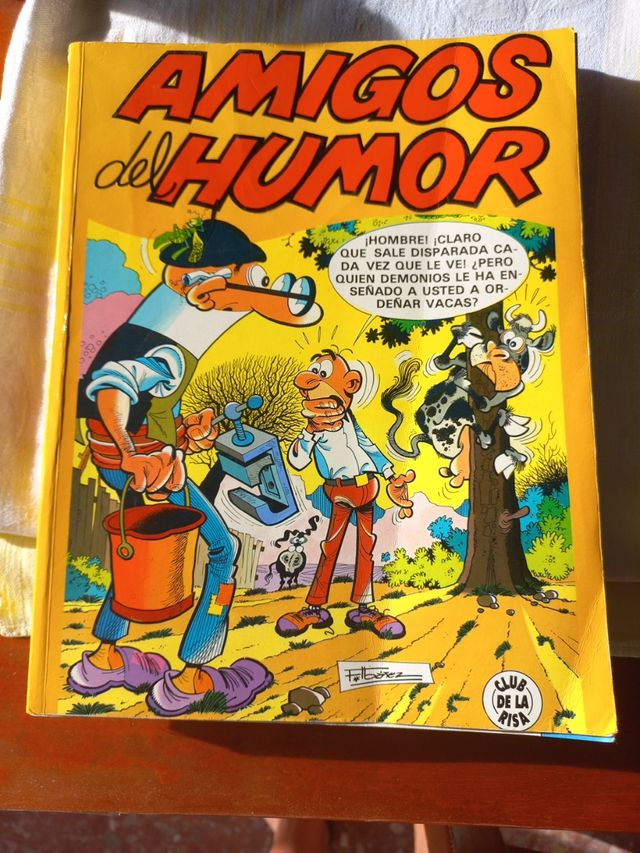 Libro de cómics "Amigos del Humor"