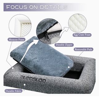 Cama Ortopédica Perros viscoelástica